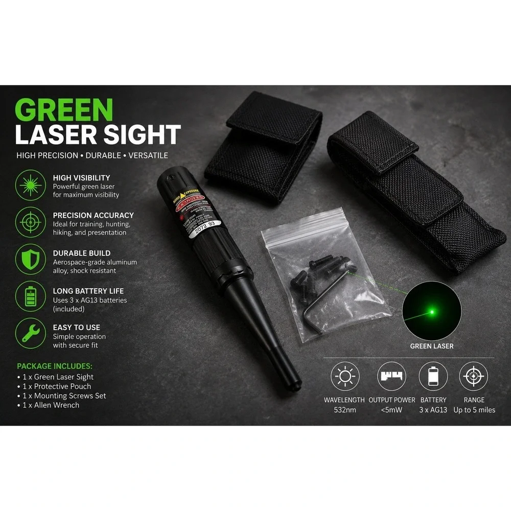LaserLyte Universal‎ Laser Boresighter Red Laser with Case and Adapters